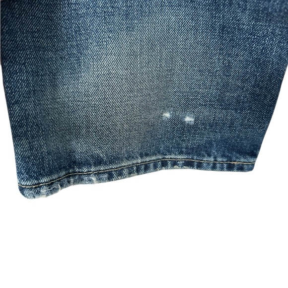 Abercrombie & Fitch Slim Straight Distressed Jeans Size 32 X 34 New - Picture 7 of 16